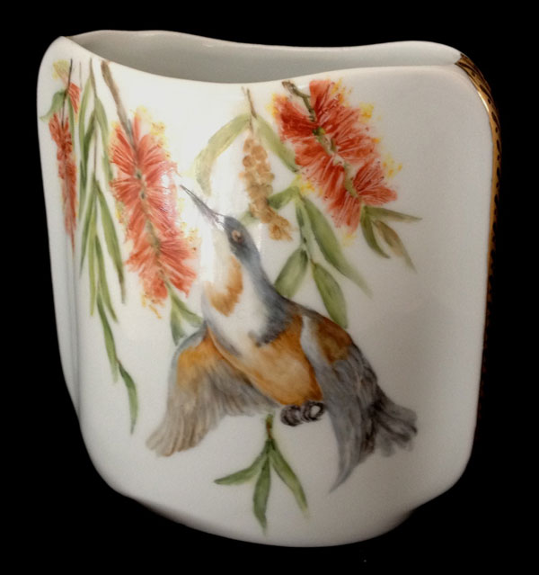 Handpainted Vase