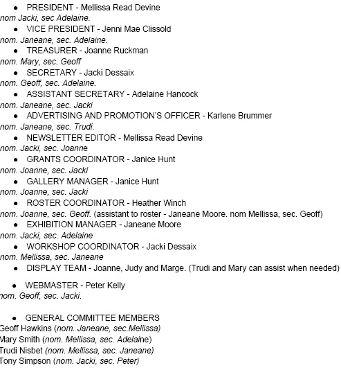 Current Committee